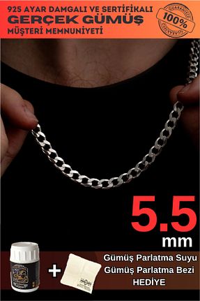 گردنبند نقره مردانه 925 عیار OSMANLI GÜMÜŞ - کد 800041844