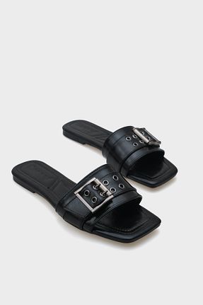 دمپائی مشکی زنانه حصیر Capone Outfitters - کد 924816552