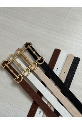 کمربند رنگی زنانه چرم مصنوعی Damla - کد 937797664