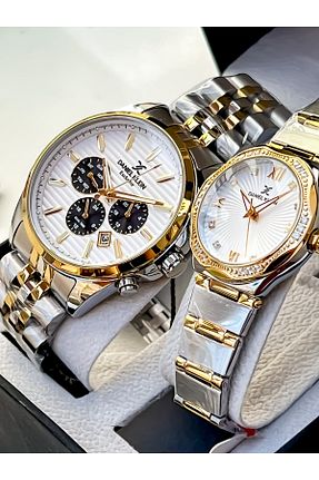 ساعت مچی زرد مردانه 44 میلی متر Daniel Klein - کد 898949708