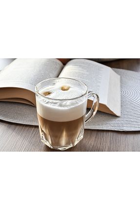 فنجان چای سفید شیشه CİHO - کد 931498959