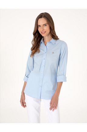 پیراهن آبی زنانه اسلیم فیت Pierre Cardin - کد 932767794