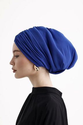 کلاه شنای حجاب آبی زنانه ladrans - کد 849148119