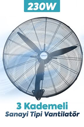 پنکه مشکی Duvar Tipi XONECT - کد 921525244