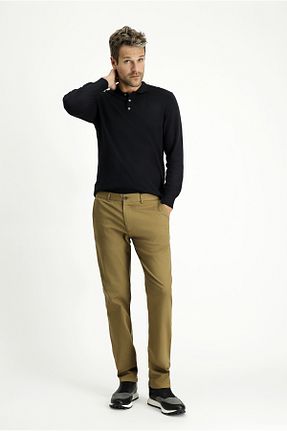 شلوار بژ مردانه لیکرا Kiğılı - کد 852270868