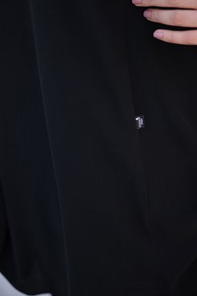 کلاه و ابایا مشکی زنانه پنبه ای KADEEM - کد 927333500