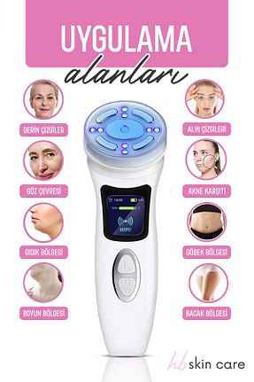 ابزار ماساژ صورت سفید Elektronik HBEAUTY - کد 927643428