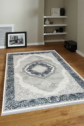 فرش سرمه ای آنتی باکتریال ünalcarpet - کد 932757194