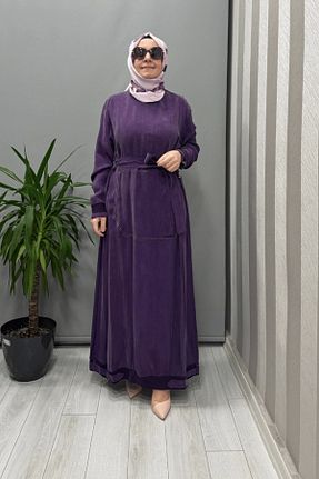 لباس حجاب بنفش زنانه رگولار MissWhence - کد 928684372