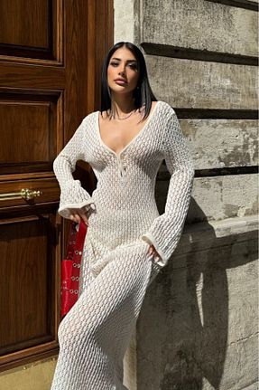 لباس ساحلی نباتی زنانه پنبه ای Genel Markalar - کد 940082911