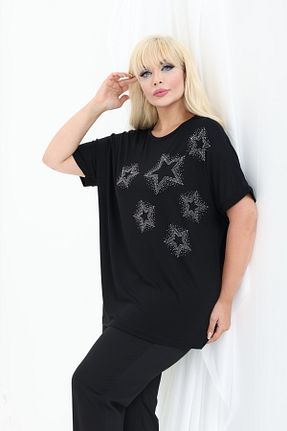 بلوز مشکی زنانه ساده şuranur - کد 944724661
