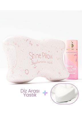 بالش سفید پنبه ویسکون Shine Pillow - کد 850493577