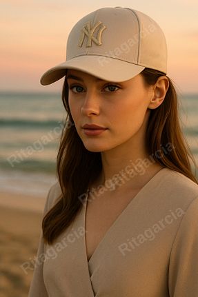 کلاه بژ زنانه پنبه ای Ritagarcia - کد 718114255