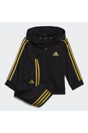 ست گرمکن مشکی بچه گانه پاچه کش دار adidas - کد 793619408