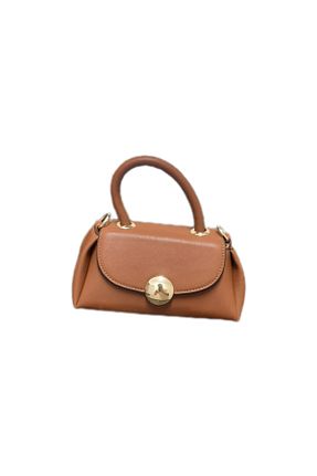 کیف دوشی قهوه ای زنانه چرم مصنوعی Hira bags - کد 894185846