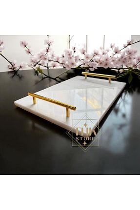 سینی سفید Mermer THK STORE - کد 364393021