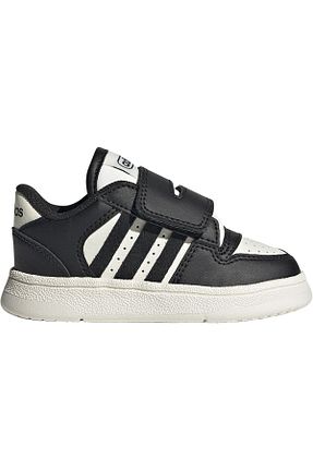 کفش اسنیکر سفید بچه گانه چرم اصل adidas - کد 852465244