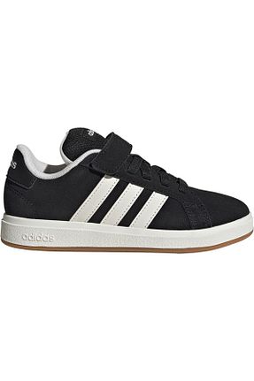 کفش اسنیکر مشکی بچه گانه بند دار adidas - کد 920637649