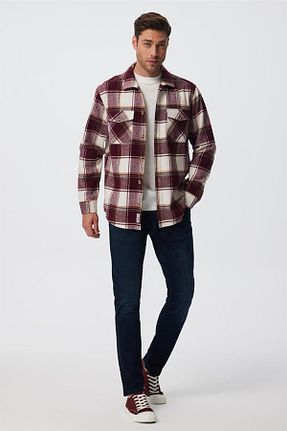 پیراهن زرشکی مردانه رگولار Lee Cooper - کد 761527526