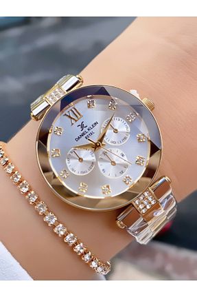 ساعت مچی طلائی زنانه 36-40 میلی متر Daniel Klein - کد 284784040