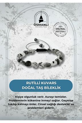 دستبند جواهر رنگی زنانه سنگ طبیعی OSMANLI DOĞAL TAŞ - کد 665655157