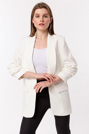 کت سفید زنانه رگولار Swass - کد 96606851