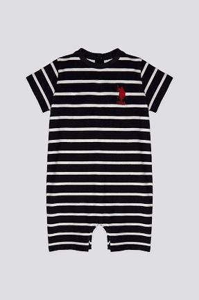 سرهمی سرمه ای بچه گانه آستین کوتاه U.S. Polo Assn. - کد 804376667
