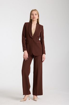 کت قهوه ای زنانه رگولار Swass - کد 930168631