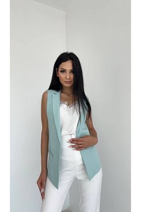 جلیقه سبز زنانه رگولار Swass - کد 841495379