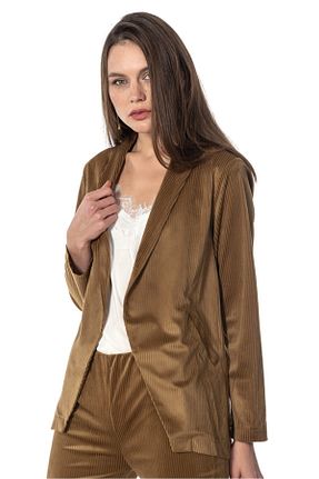 کت قهوه ای زنانه رگولار Swass - کد 62287930