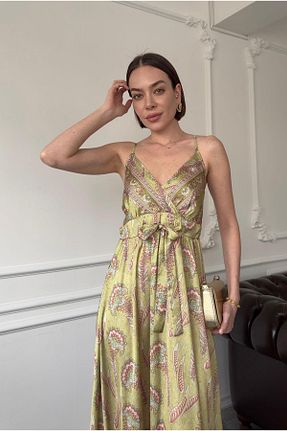 لباس سبز زنانه بافتنی Swass - کد 931900936