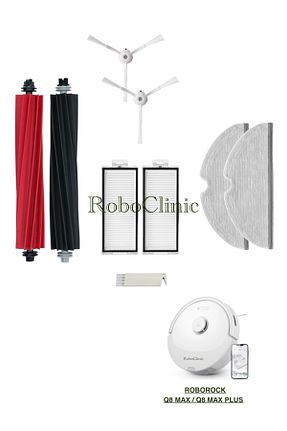 اکسسوری جاروبرقی سفید Roboclinic - کد 849428138