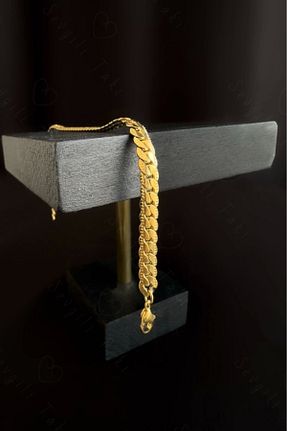 دستبند استیل (فولاد) طلائی بچه گانه استیل ضد زنگ SEVGİLİ TAKI - کد 858444727