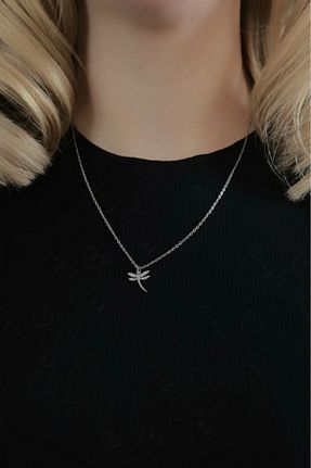 گردنبند استیل ( فولاد ) زنانه استیل ضد زنگ SEVGİLİ TAKI - کد 781817926