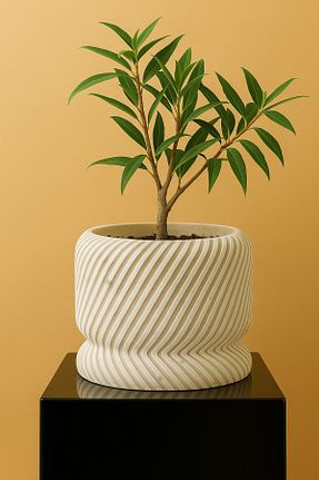 گلدان طوسی Printora - کد 945401859
