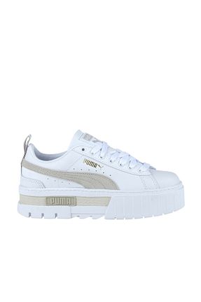 کفش اسنیکر سفید زنانه بند دار Puma - کد 801110791