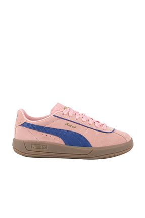 کفش اسنیکر صورتی زنانه بند دار Puma - کد 886841330
