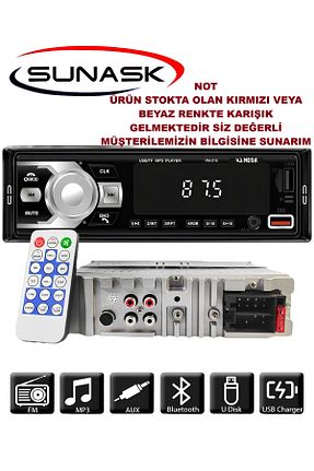 پخش خودرو Bluetooth Sunask - کد 348910736