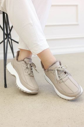 کفش کژوال قهوه ای زنانه چرم خالص Fast Step - کد 786522711