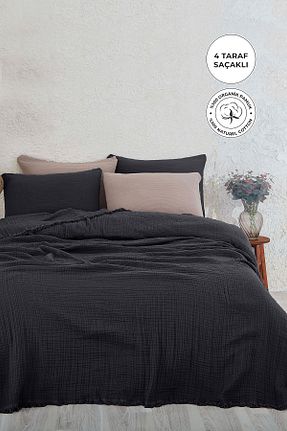 روتختی سایز بزرگ مشکی 240 x 260 Evlen Home Collection - کد 940247885