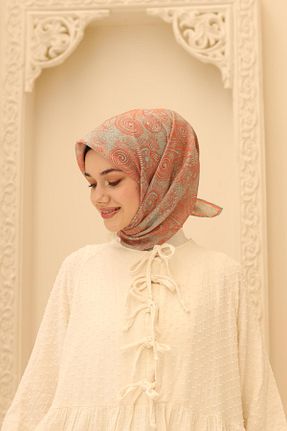 روسری رنگی پلی استر Silk Home - کد 943674684