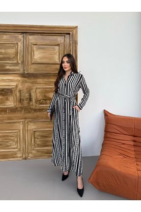 لباس مشکی زنانه بافتنی Att - کد 944146635