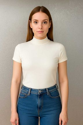بادی نباتی زنانه یقه نیم ماهیگیر ingegno - کد 944174684