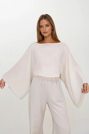 بلوز رنگی زنانه ساده VAGGON - کد 944265063