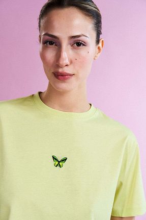 تیشرت سبز زنانه Relaxed WWF Market - کد 944270765