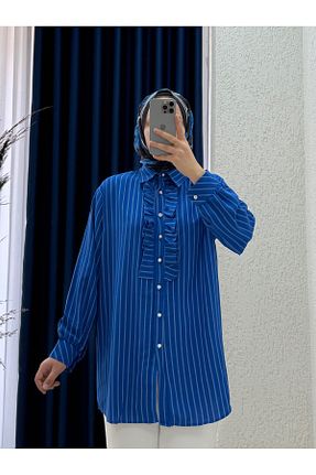 پیراهن حجاب رنگی زنانه رگولار MİHRA STORE - کد 947750238