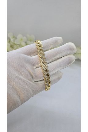 دستبند استیل (فولاد) زرد زنانه استیل (فولاد) michelle takı zerafetin yeni adresi - کد 944352650