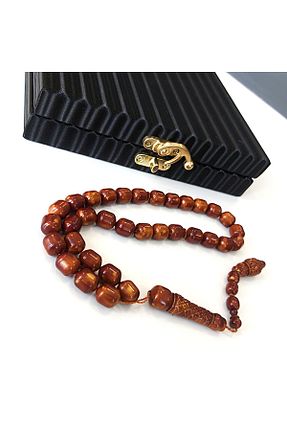 تسبیح نارنجی کهربا ALPGEN - کد 944355064