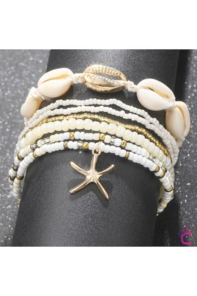 خلخال جواهر رنگی زنانه نخ Cinderella - کد 944415327