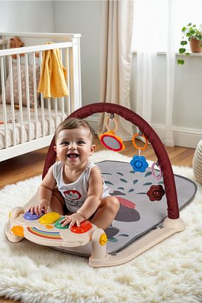 فرش بازی نارنجی Evet Babycim - کد 840057008